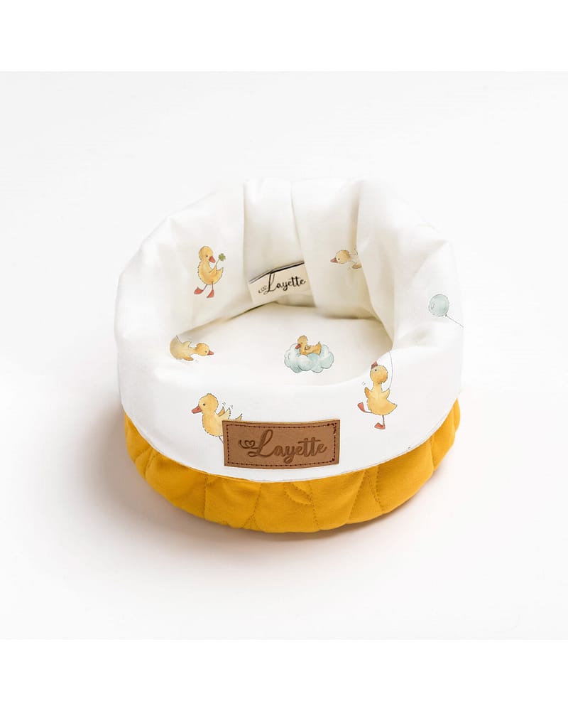 Oppbevaringskurv Quiltet - 100% Øko Bambus