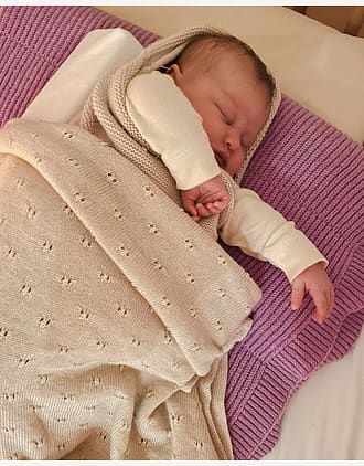 Babyteppe Ull - 100% Merino - Ubehandlet Ull - Bibi