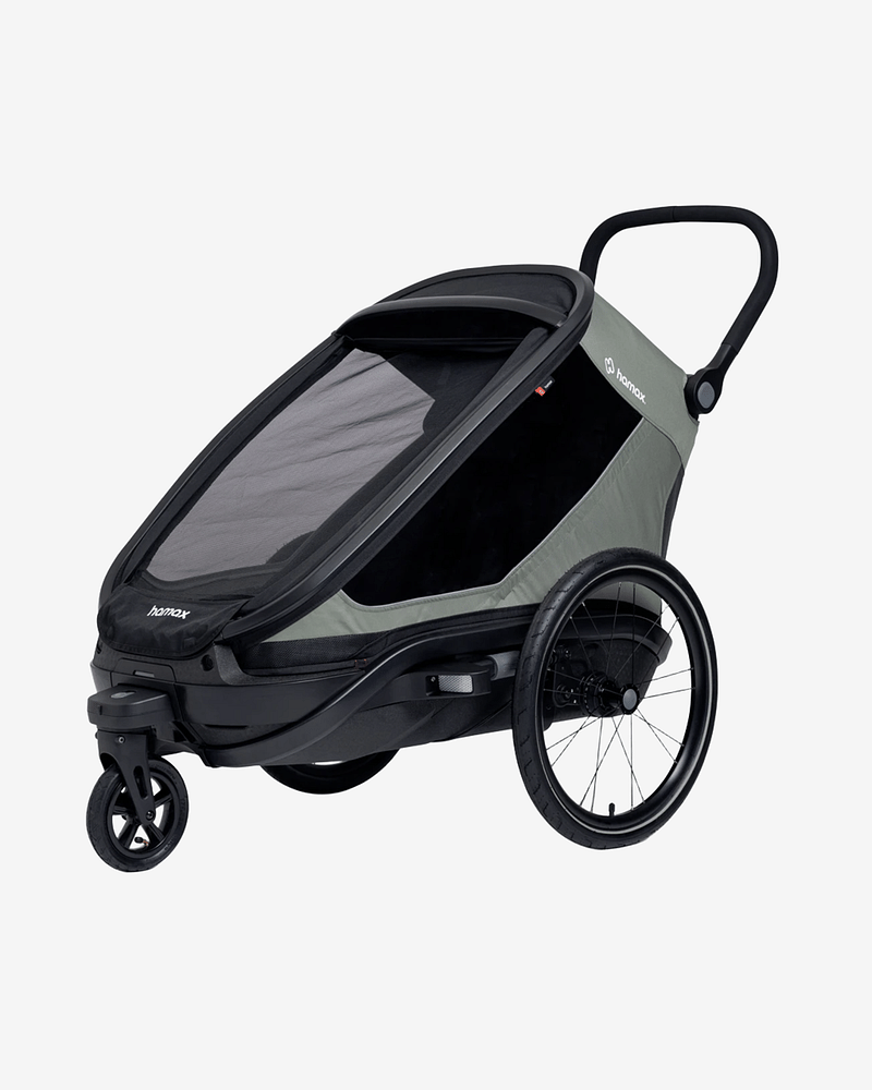 Hamax Outback Next Sykkelvogn & Barnevogn, Plass til ett barn | Enkel Bicycle Trailer