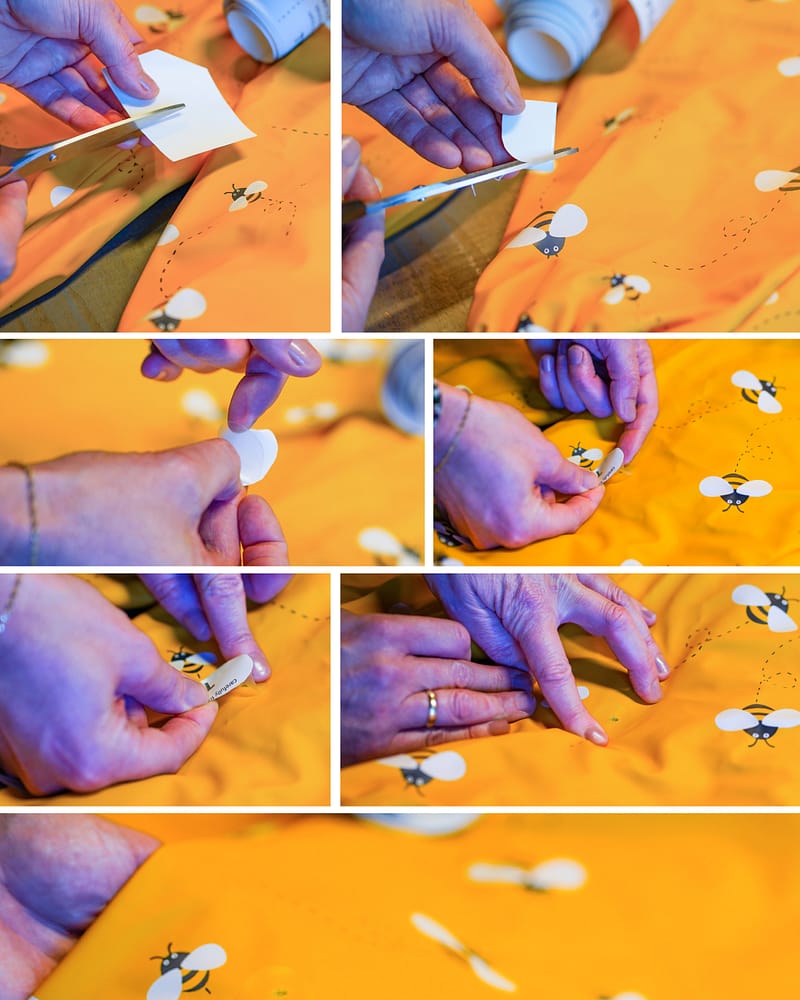 Reperasjonslapper for Regntøy og Yttertøy - Transparent | Reservedel