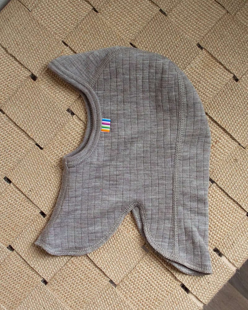 Balaclava – 100% Merinoull – Rib – Dobbel Basic