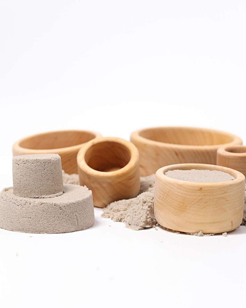 Stableskåler 5pk - Leke i Tre | Montessori Leker