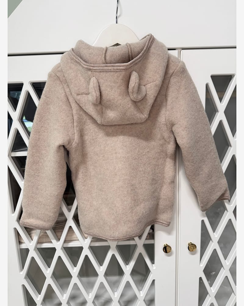 Ulljakke i ullfleece - Varm