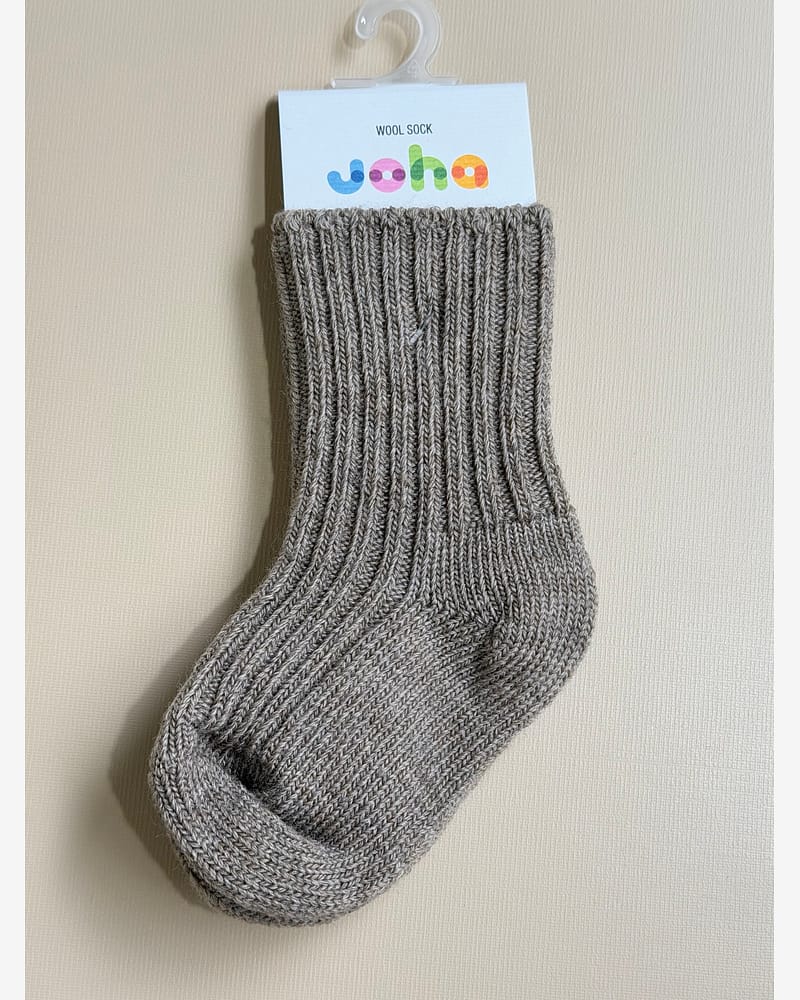 Ullsokker - Rib - Elastisk - Basic