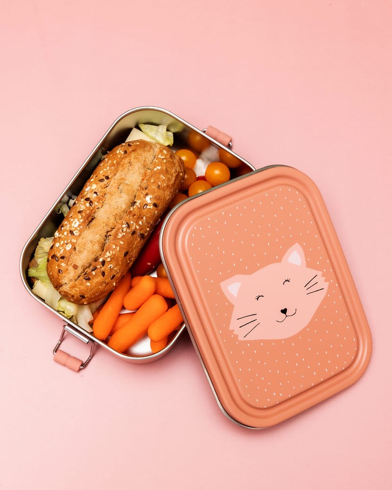 Liten matboks med ett stort rom - Rustfritt stål | 800 ml