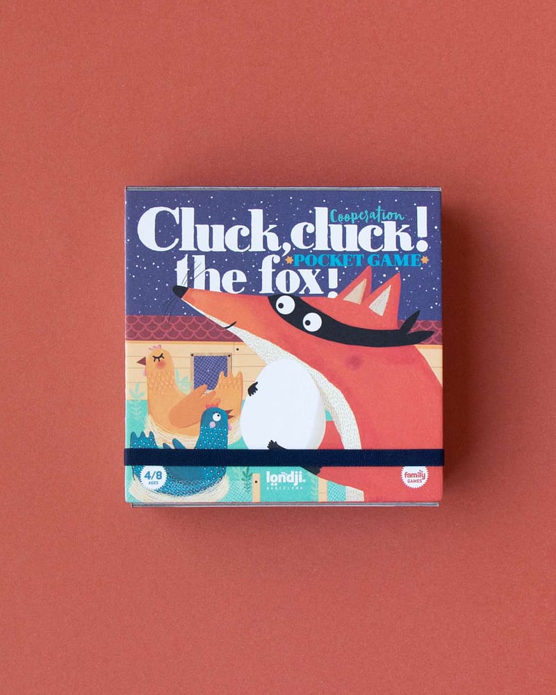 Brettspill Barn 4 / 8 år - Lagspill "Hønsehus og Reven" | "Cluck
