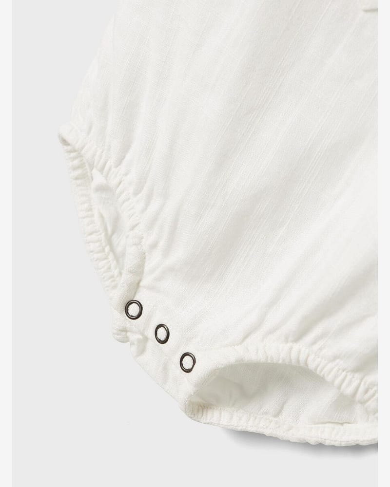 Kortermet Skjortebody - Øko Bomull | Hugo SS LS Body Shirt