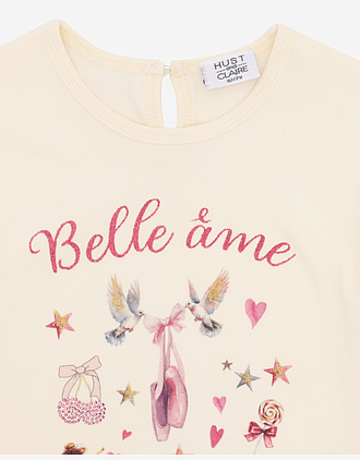 Bluse Barn M/ Volanger - Bomull | HCAlma Belle A'me