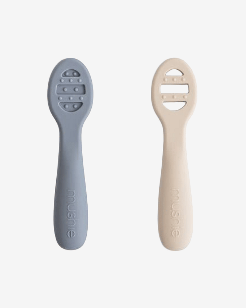 Babyskje 2pk - Silikon | First Feeding Baby Spoons