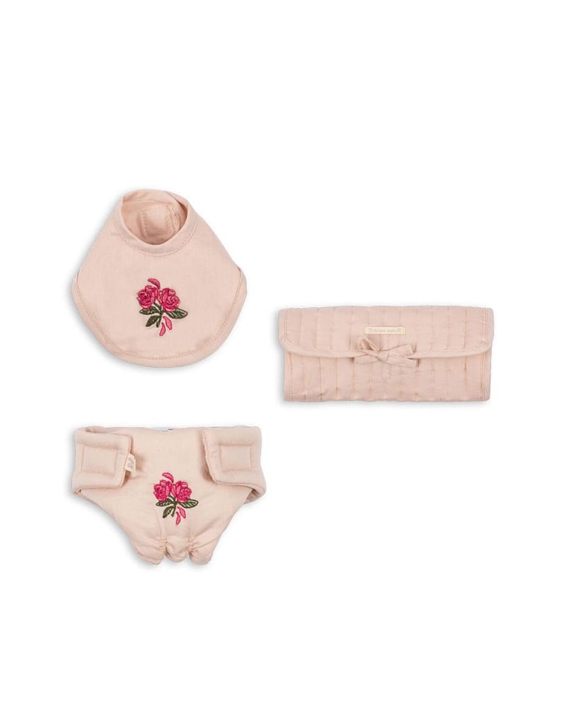 Dukketilbehør 3pk - Bleie