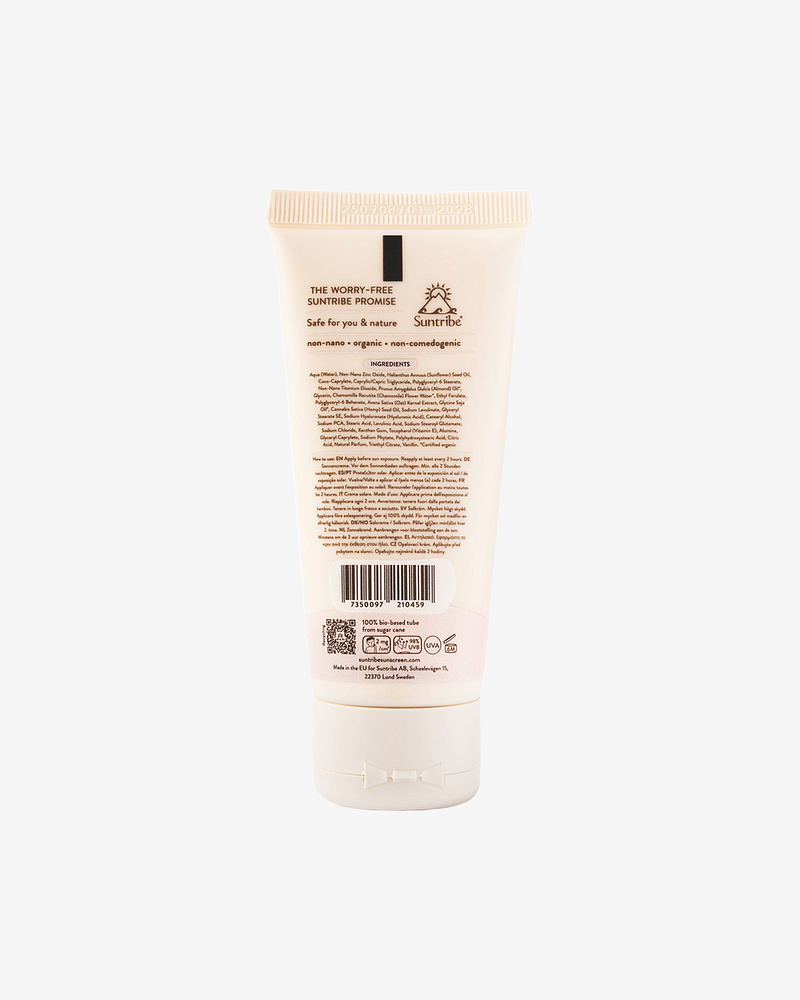 Solkrem for Ansiktet SPF50 - Mineral, 100% Naturlig | Daily Mineral UV Shield