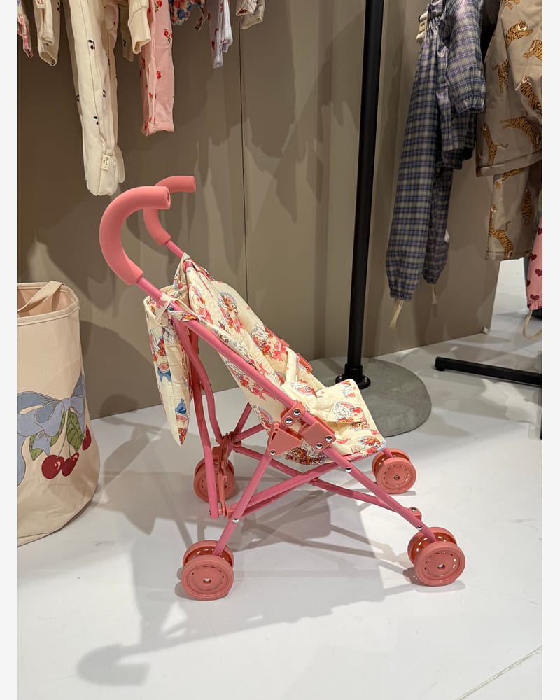 Dukkevogn - Trille m/ Stelleveske | Cheeky Doll Stroller