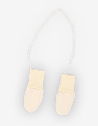Ullvotter Baby - Ullfleece 100% Ubehandlet Ull | Baby Mittens - Onesize (0-12 mnd)