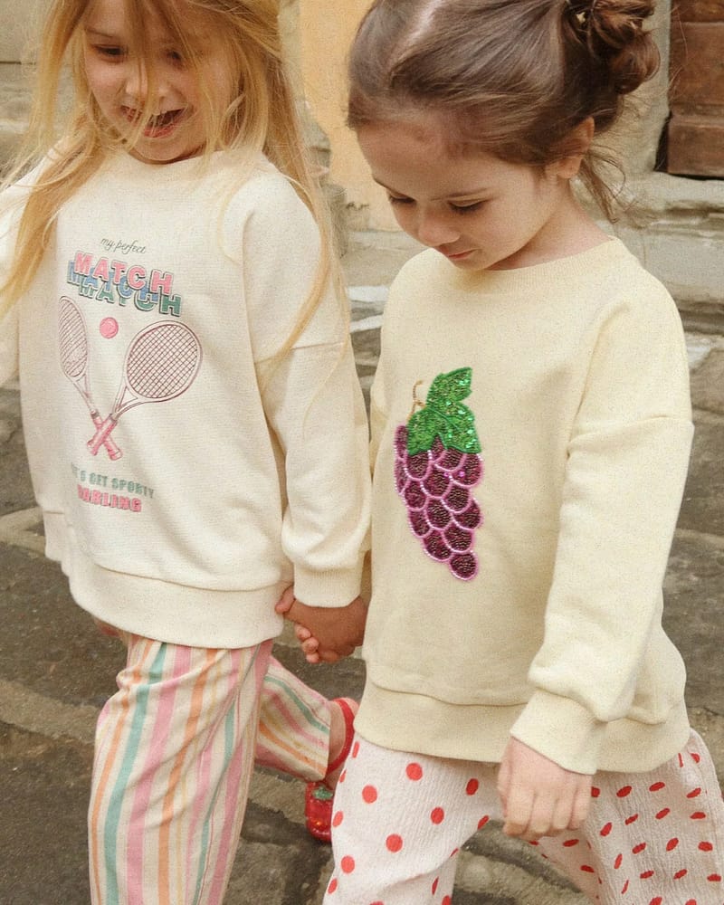 Genser med Print - 100% Øk. Bomull - Loupy Lou Sweat Shirt OCS