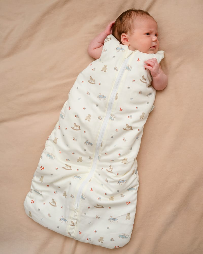 Nattpose Baby 0-6 mnd - Øk. Bomull