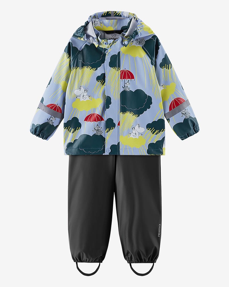 Regntøy Sett - Jakke og Bukse | Moomin Plask