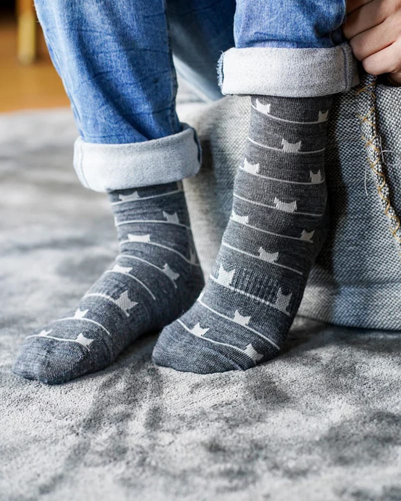 Ullsokker Barn, Tynne 3pk - Natt