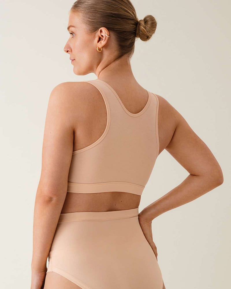 Amme BH - Øko Bomull - Lett Støtte | Essential Maternity and Nursing Bra