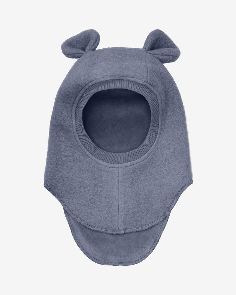 Balaclava Ull 2-lags - Bamseører, Børstet Ullfleece | Ears Wool