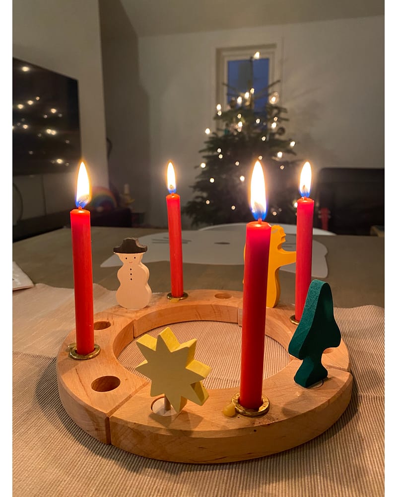 Grantre til Bursdagsring | Figur Grimms Lysestake