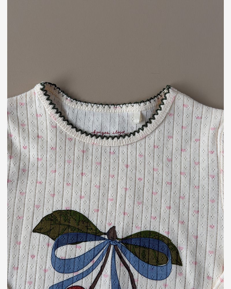 Trøye Langermet -100% Øko Bomull, Pointelle | Minnie Blouse GOTS