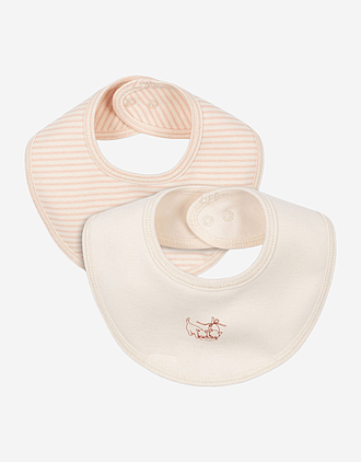 Siklesmekke 2pk - 100% Øko Bomull | Fio Bibs