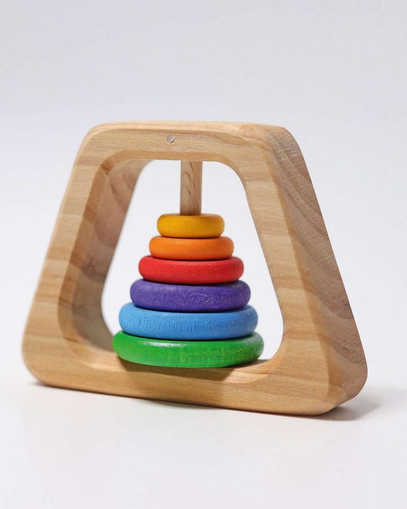 Rangle i Tre m/ Beroligende effekt | Rattle Pyramide