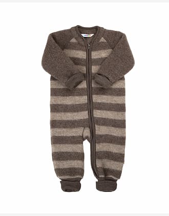 Ulldress i Ullfleece M/ Glidelås - 100% Merino | Heavy Basic