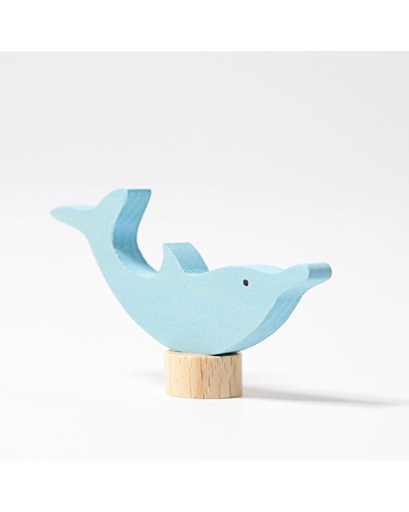 Delfin til Bursdagsring | Figur Grimms Lysestake