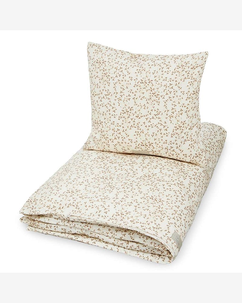 Sengetøy Barn 100x140 - Sateng, Øko Bomull | Bedding Junior