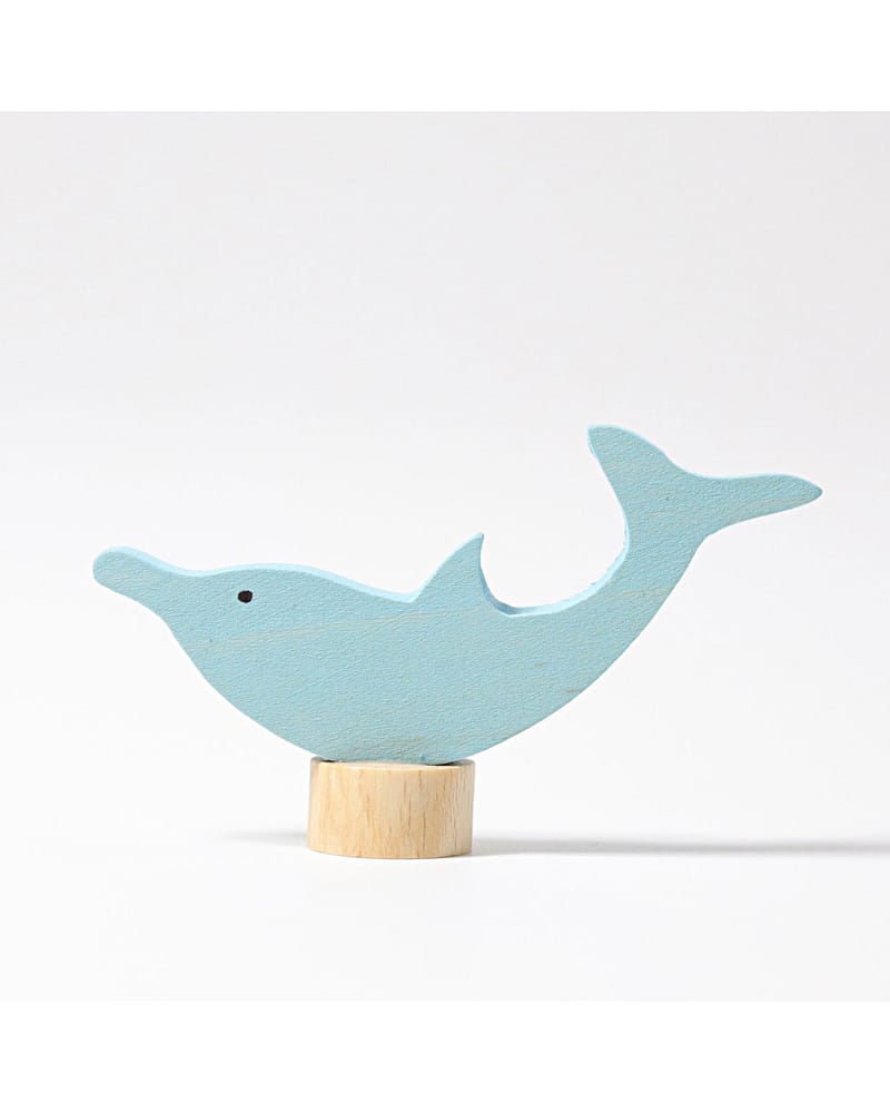 Delfin til Bursdagsring | Figur Grimms Lysestake