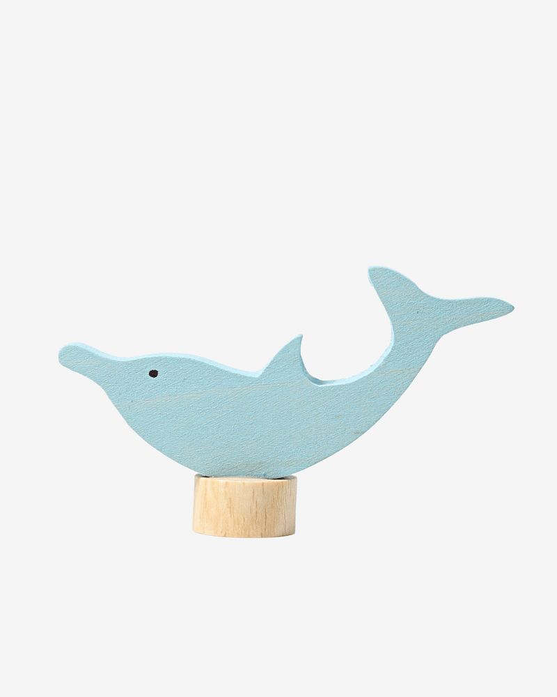 Delfin til Bursdagsring | Figur Grimms Lysestake
