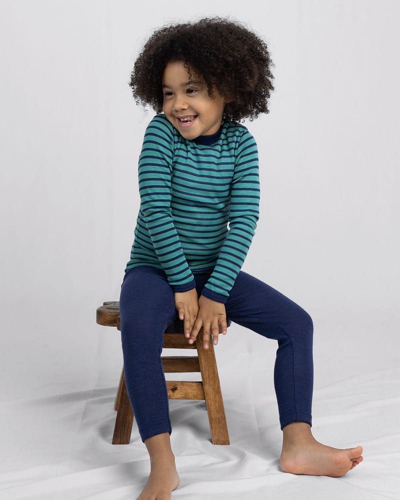 Ullongs - 70% Merino, 30% Silk, Ubehandlet Ull | Children's leggings