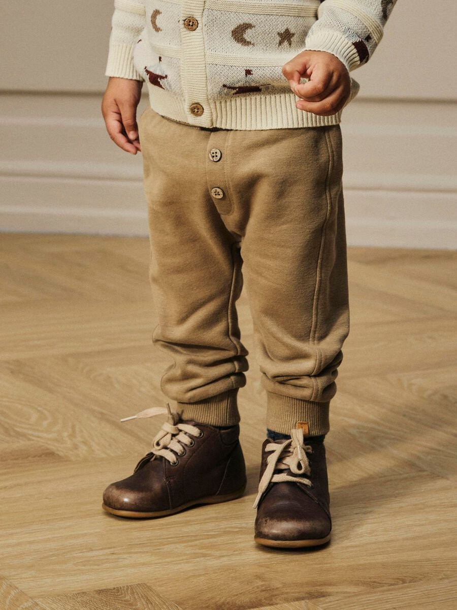 Joggebukse Baby – Øko Jersey | ILONDON RAS LOOSE SWEAT PANT LIL, Brun - Sepia Tint