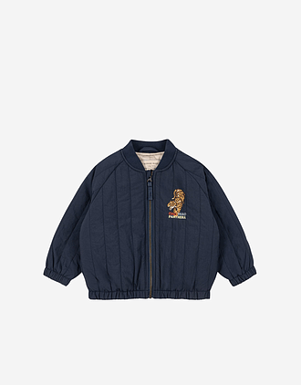Tynn Boblejakke - Vindtett, Vannavstøtende | Juno Printed Bomber Jacket