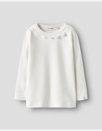 Trøye Langermet M/ Krage - Øko TENCEL | NMFTAPIA LS SLIM TOP LIL