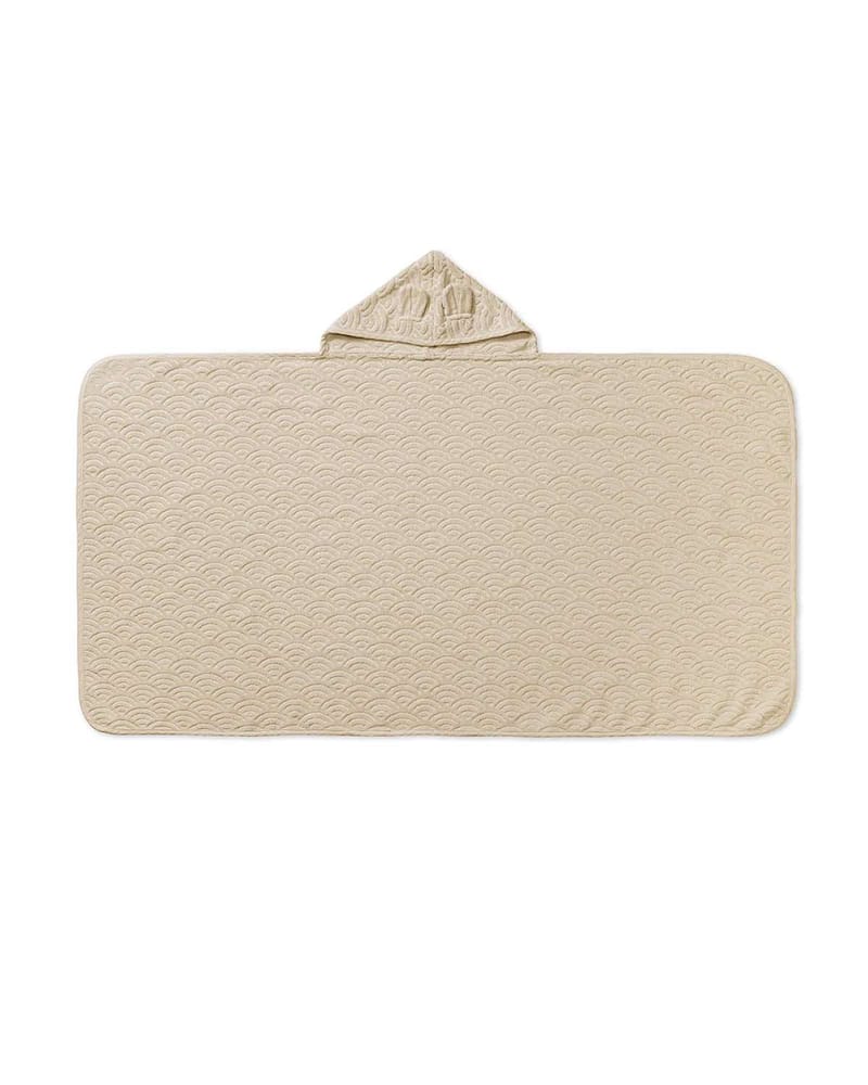 Badehåndkle Barn m/ Hette | 70x130cm - 100% Øko Bomull