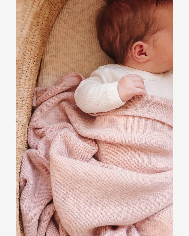 Babyteppe Ull - 100% Italiensk Merino