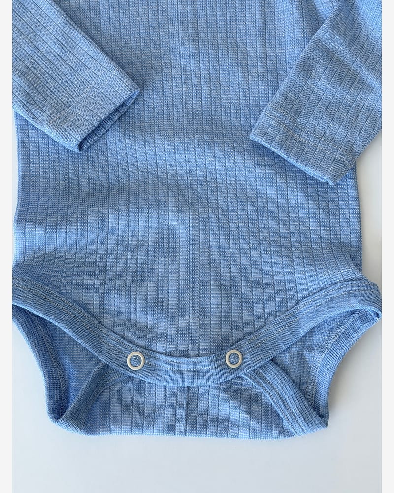 Body Rib – 45% Bomull, 35% Merino, 20% Silke – Ubehandlet Ull