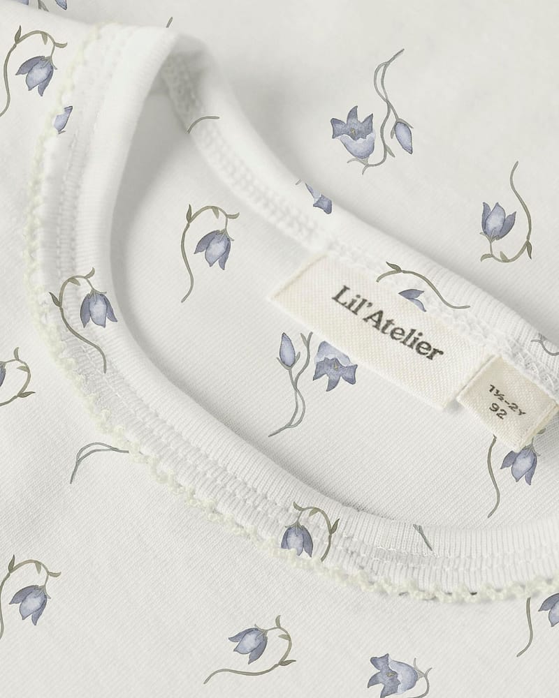 Trøye Langermet M/ Print Barn - Øko TENCEL | NMFGAYO SAG LS SLIM TOP LIL