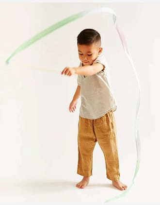 Rytmebånd / Silkebånn på pinne, 243cm | Streamer