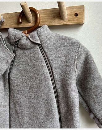 Ulldress m/ Glidelås - Varm ullfleece - 100% Merino - Heavy Basic