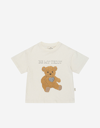 T Skjorte med Print - Øko Bomull og Lin | Era Tee