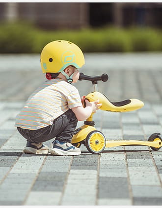 Hjelm Scoot & Ride - Justerbar Hjelm Barn 1-4 år