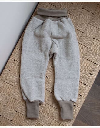 Babybukse i Ullfleece - Ubehandlet Ull