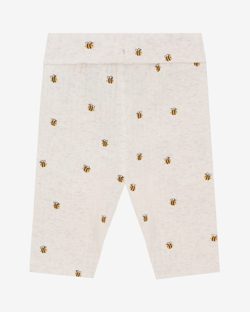 Leggings Baby m/ dobbelt liv - 95% Øko Bomull, 5% Elastan | HCLuca Animals