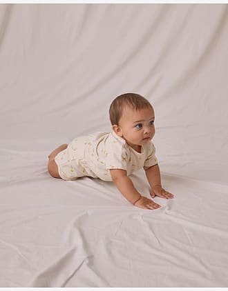 The Boxy Tee & Shorts Sett - Terrystoff i Øko Bomull | Spongy Play Set