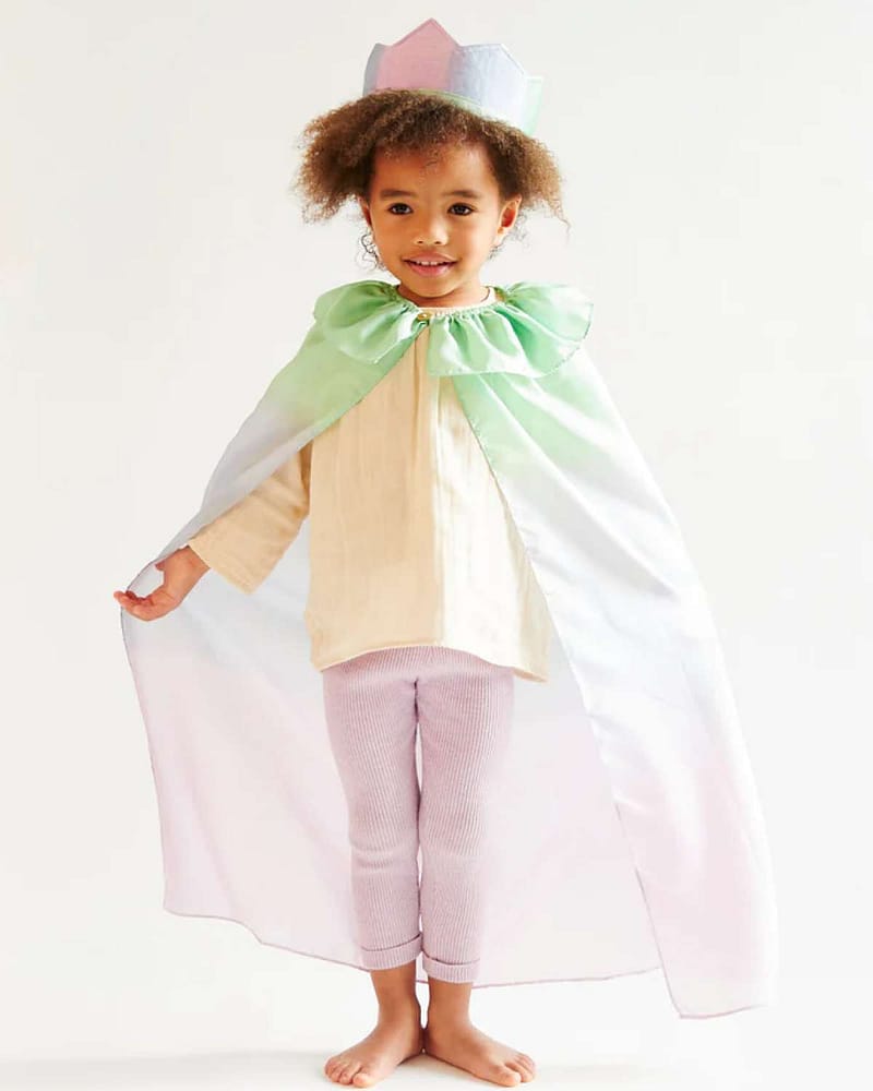 Lekekrone / Bursdagskrone Barn 3-10år - 100% Silke