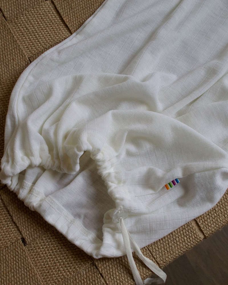 Nattpose / Babypysj i ull - 100% Merino - Rib - Basic (0-3mnd)