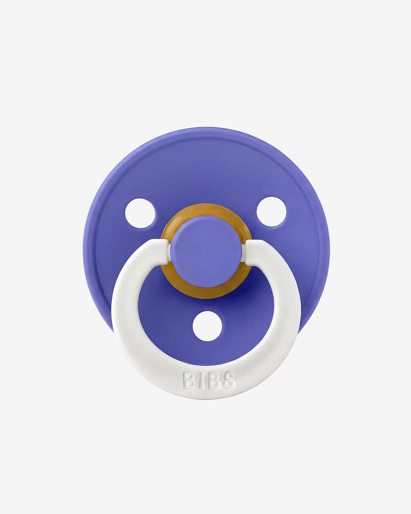 BIBS Colour Smokk GLOW - Rund, Naturgummi